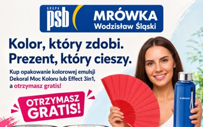 Kolor, który zdobi. Prezent, który cieszy!